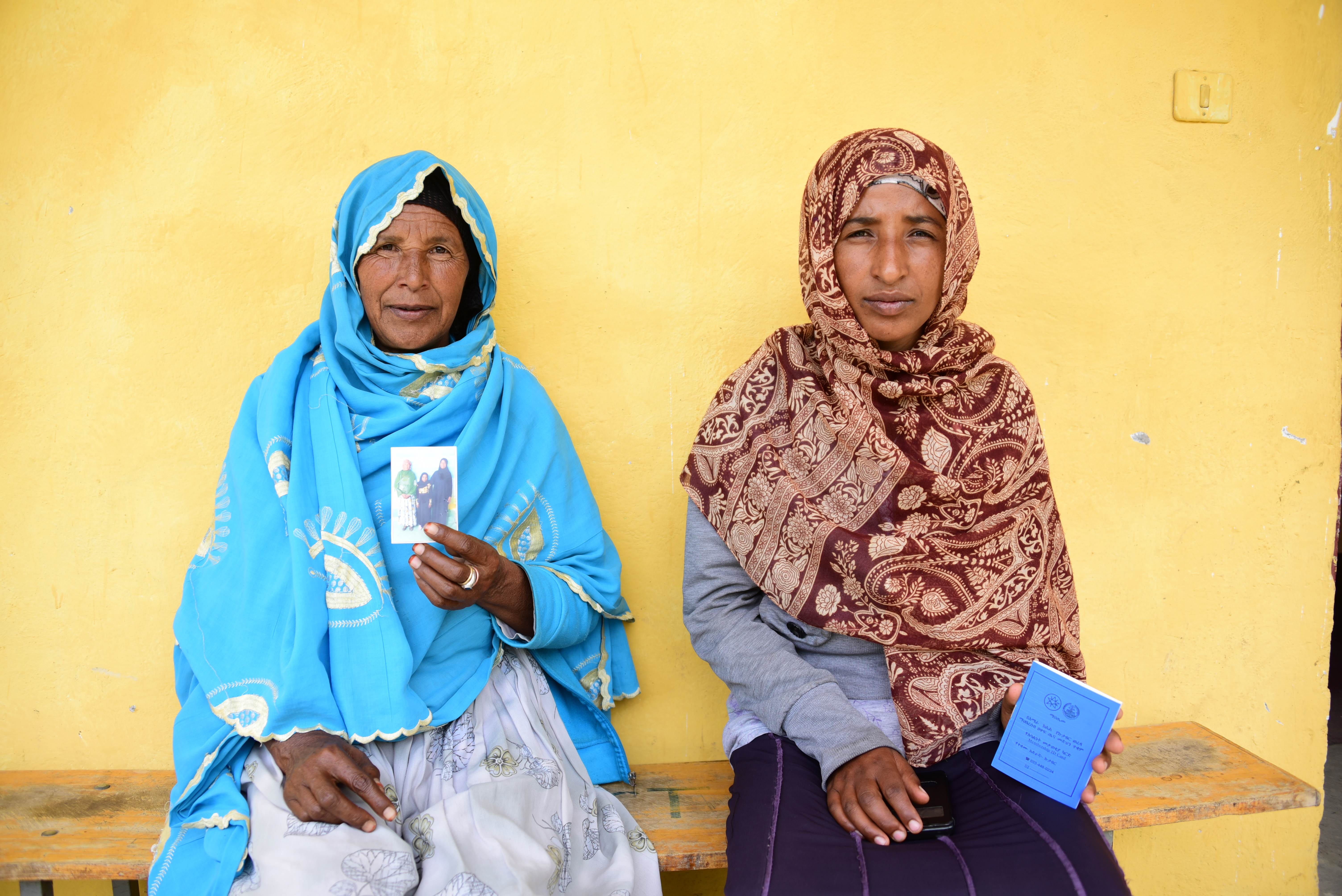 ethiopian women with CBHI cards